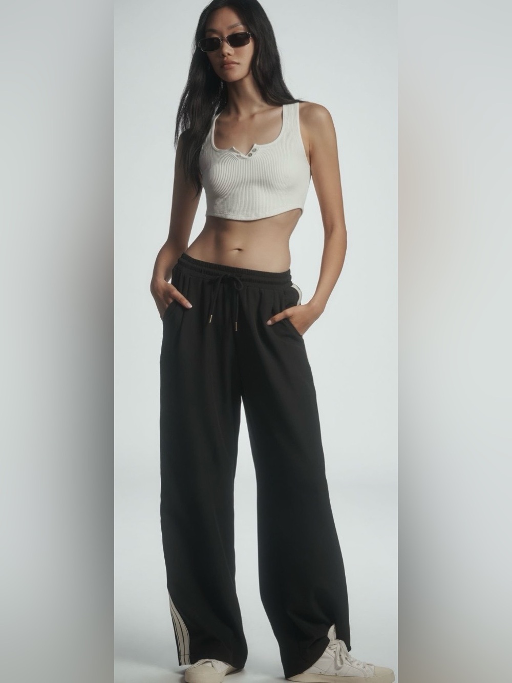 Bishop + Young Ford Tie-Front Track Pants